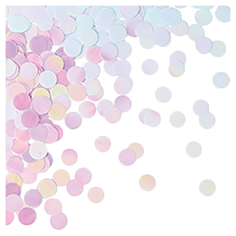 .5 OZ CONFETTI DOTS IRIDESCENT