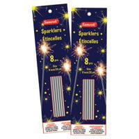 Sparklers  8" Sticks  8ct.