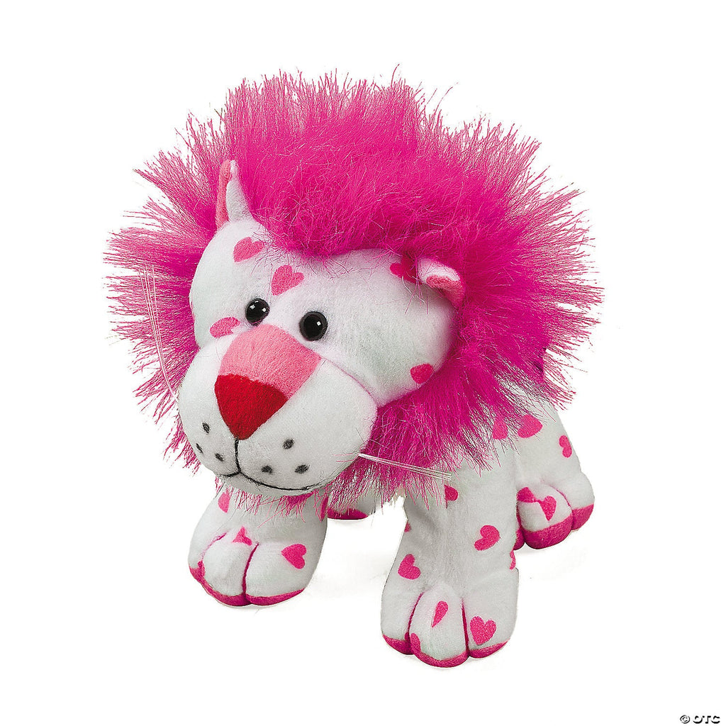 Valentine Stuffed Lion