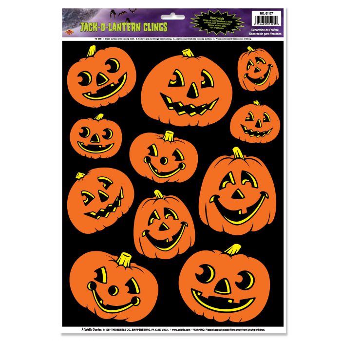 Jack-O-Lanterns Clings