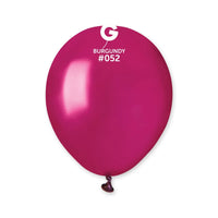 5in. Metallic Gemar Latex Balloon 100 ct.