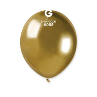 5in. Shiny Gemar Latex Balloon 50 ct.