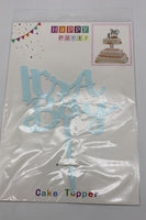 Acrylic Baby Shower Cake Topper