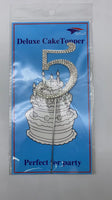 6" Bling Rhinestone Cake Number Topper