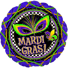 18" Mardi Gras Fun