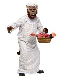 Big Bad Granny Wolf Child Costume