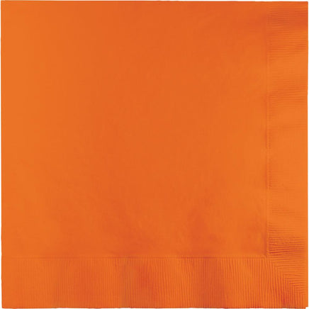 Sunkissed Orange Luncheon Napkins