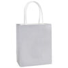 SILVER FOIL SMALL PAPER BAG  1 CT. 