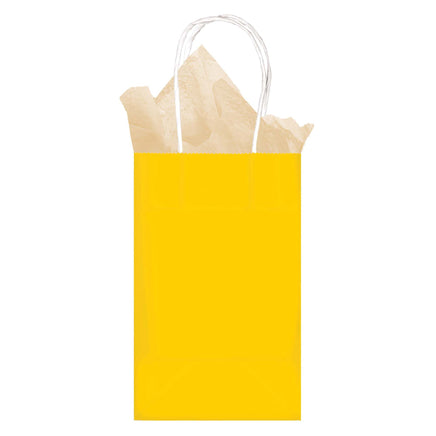 YELLOW SMALL KRAFT BAG  1 CT.