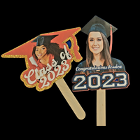 Custom Graduation Fan 12ct.