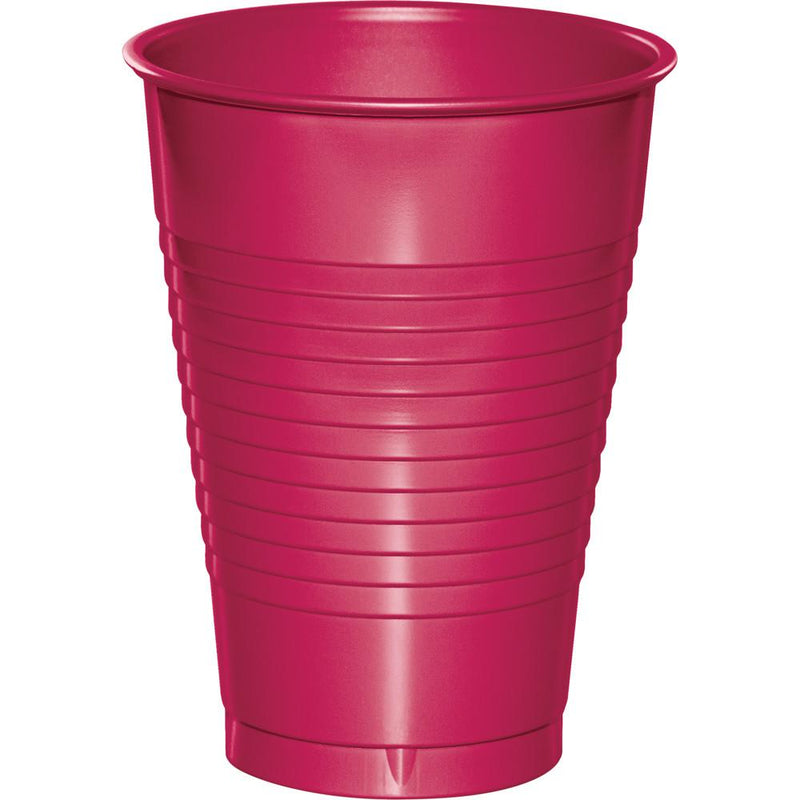 12oz Light Yellow Plastic Cup – 20CT