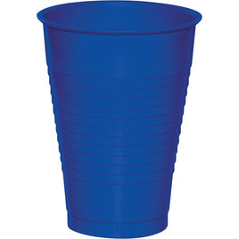 12 OZ. COBALT PLASTIC CUPS 20 CT. 