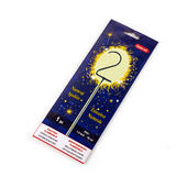 #2 Numeral Sparkler     1ct.