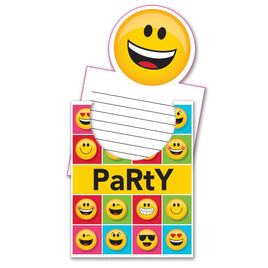 Show Your Emojions Invitation Popup 8 ct. 