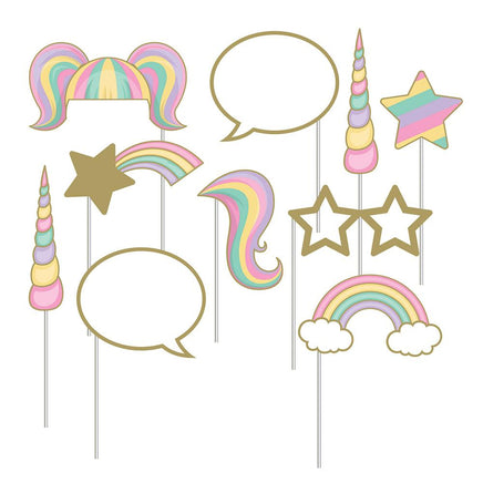 Unicorn Sparkle Photo Props 10 ct. 