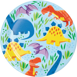 7 in. Dinosaur Friends Dessert Plates 8 ct. 