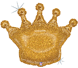 36" Glittering Crown