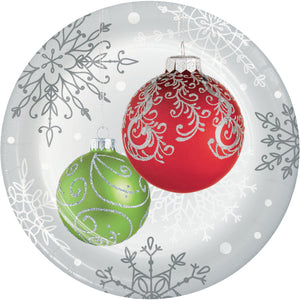 7" Elegant Ornaments Dessert Plates 8 ct.