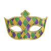 Mardi Gras Harlequin Mask