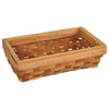 Guest Towel Caddy- Wicker Brown