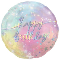 17" LUMINOUS BIRTHDAY FOIL BALLOON