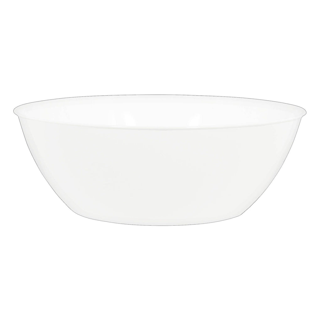 WHITE 10 QT BOWL   1 CT. 