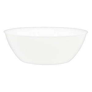 WHITE 10 QT BOWL   1 CT. 