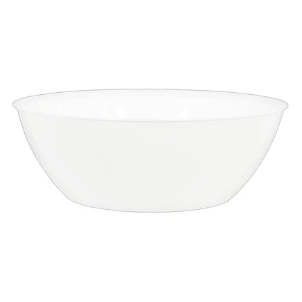 WHITE 10 QT BOWL   1 CT. 