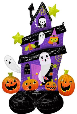 50" Halloween Haunted House Airloonz