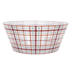 Elegant Thanksgiving 10" Plastic Serving Bowl