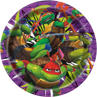 TMNT Mutant Mayhem Round 9" Dinner Plates  8ct