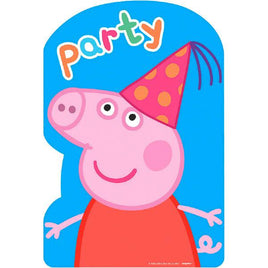 Peppa Pig Postcard Invitations  8 ct. 