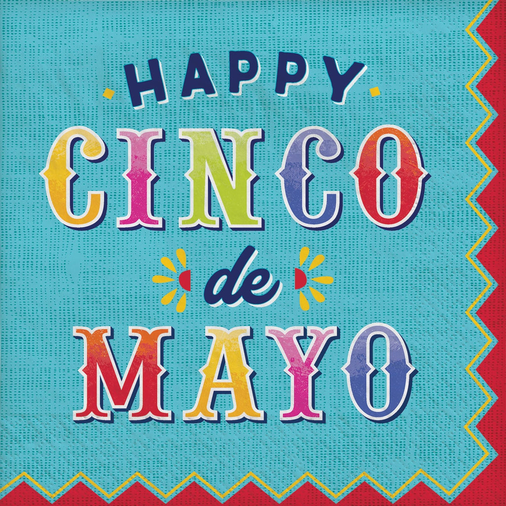 Cinco De Mayo Beverage Napkins 16 ct.