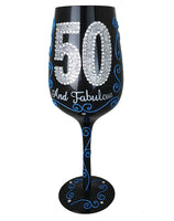 Birthday Wine Glass