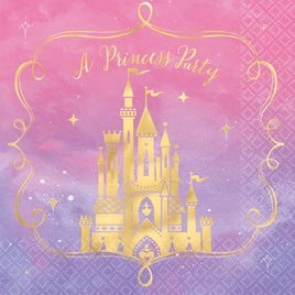 ©Disney Princess Luncheon Napkins - Hot-Stamped  16 ct.