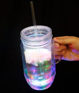 22oz. Light Up Mason Jar