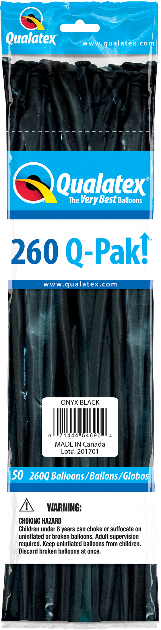 260 Qualatex 50 ct. (Various Colors)