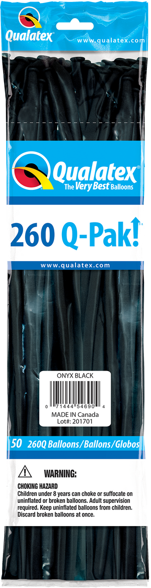 260 Qualatex 50 ct. (Various Colors)