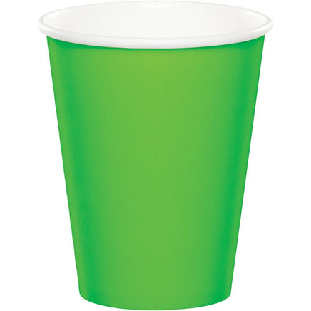 9 in, Fresh Lime Paper Cups