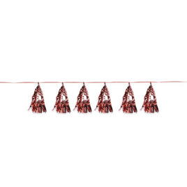 Rose Gold Metallic Tassel Garland