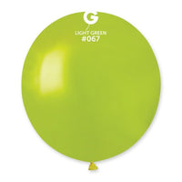 19in. Metallic Gemar Latex Balloons 25ct.