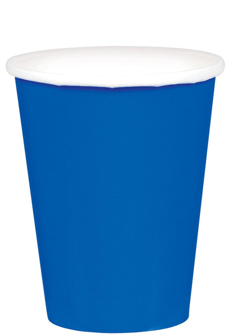 Orange 9oz Paper Cups, 20-Count