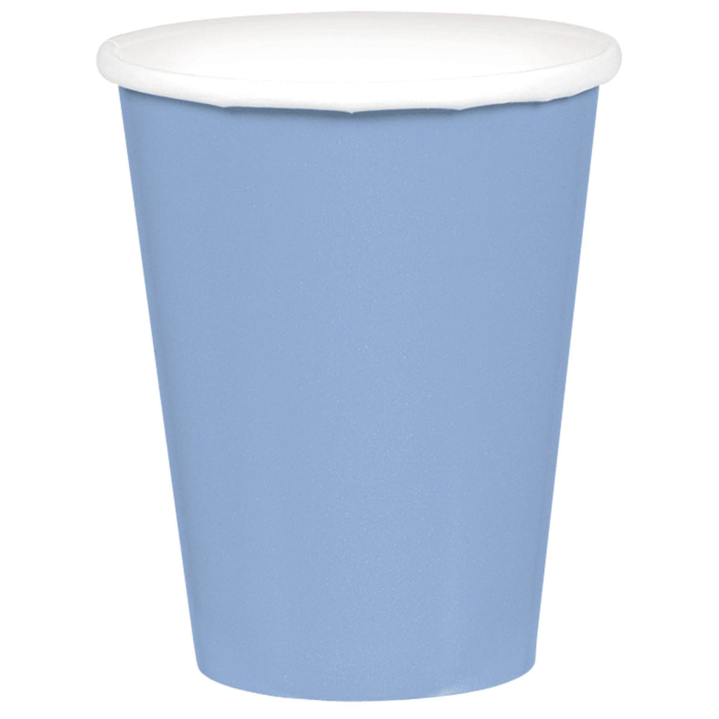 9 oz. Blue & Yellow Paper Cups
