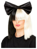 Two Tone Popstar Wig- Black & White