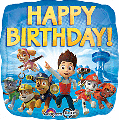 PAW PATROL HAPPY BIRTHDAY