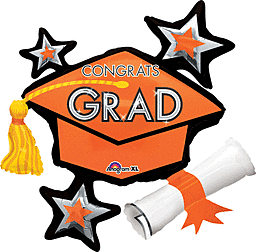 31" CONGRATS GRAD CLUSTER Jumbo Foil Balloon