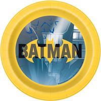 Batman Round 7 Dessert Plates  8ct