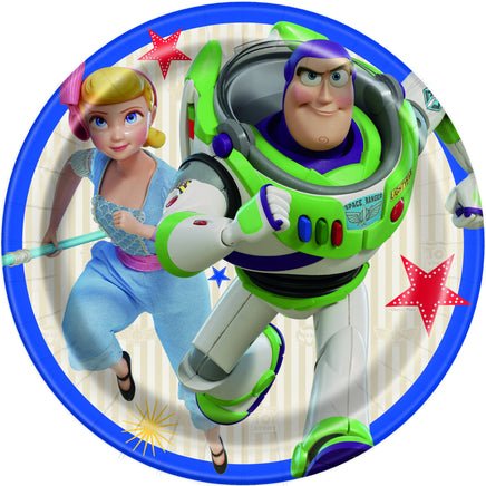 Disney Toy Story 4 Round 7" Dessert Paper Plates 8 ct.