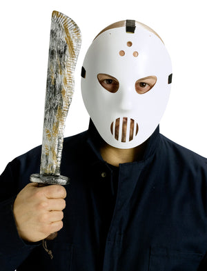 Hockey Mask and Machete Set