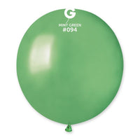 19in. Metallic Gemar Latex Balloons 25ct.